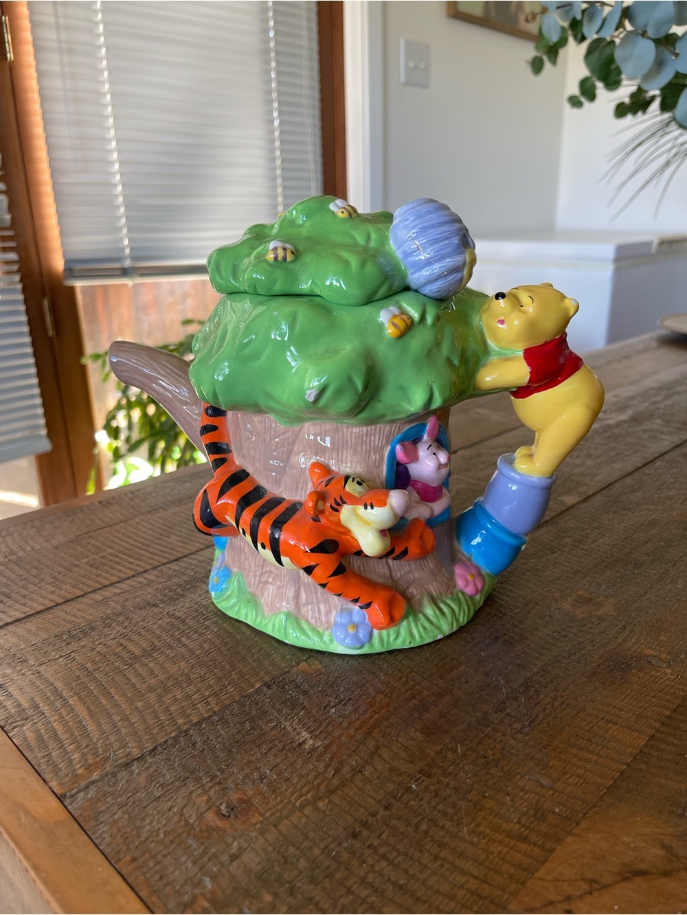 Disney Winnie the Pooh & Friends Ceramic Tree Teapot - Multicolor